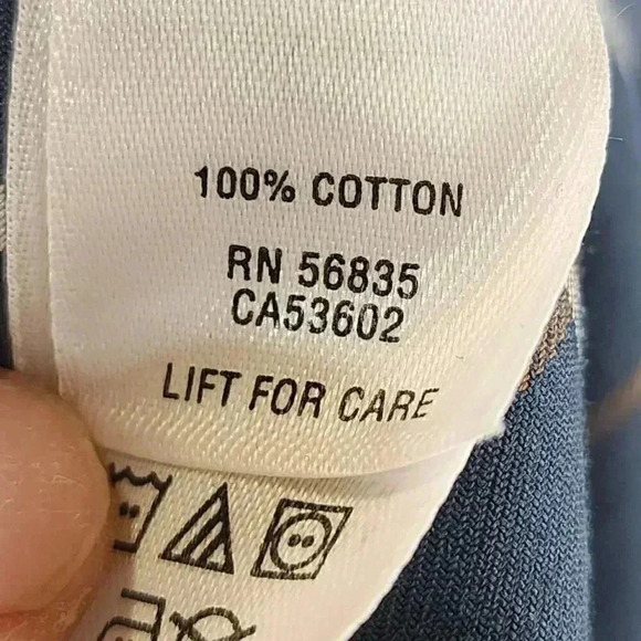 Cabela's Blue Plaid Button Down Casual Men's Shirt M - Picture 6 of 6